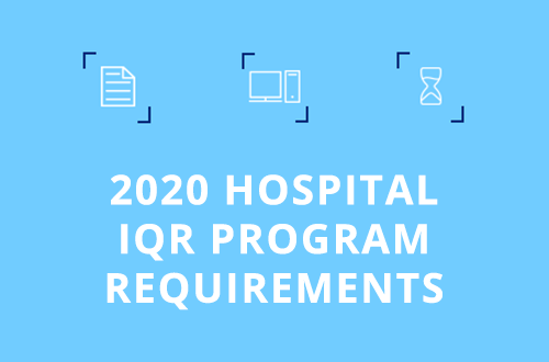 2020 Hospital IQR Program Requirements