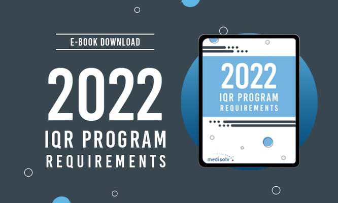 2022 IQR Program Requirements eBook