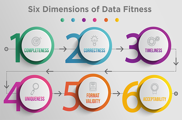 Six Dimensions of Data Fitness