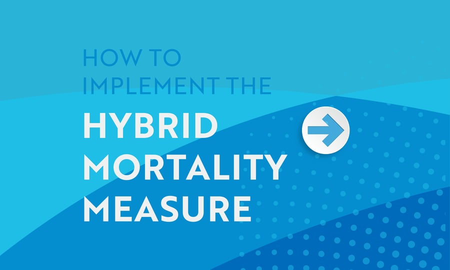 How to Implement the Hybrid Mortality Measure