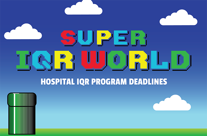 Super IQR World: Deadlines for the 2019 IQR Program