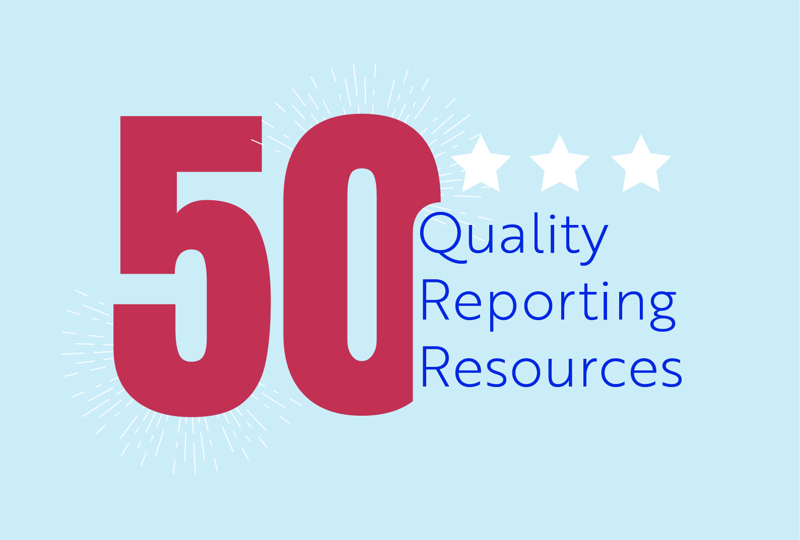 50 quality reporting resources