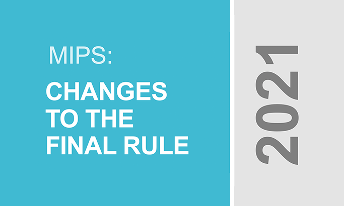 Changes to MIPS 2021 final rule